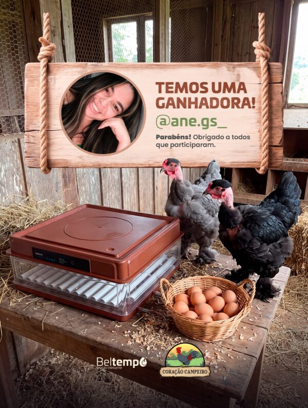🎉 Temos uma ganhadora! 💚🐣 Parabéns, @ane.gs_ ! Você foi sorteada na nossa LIVE e…